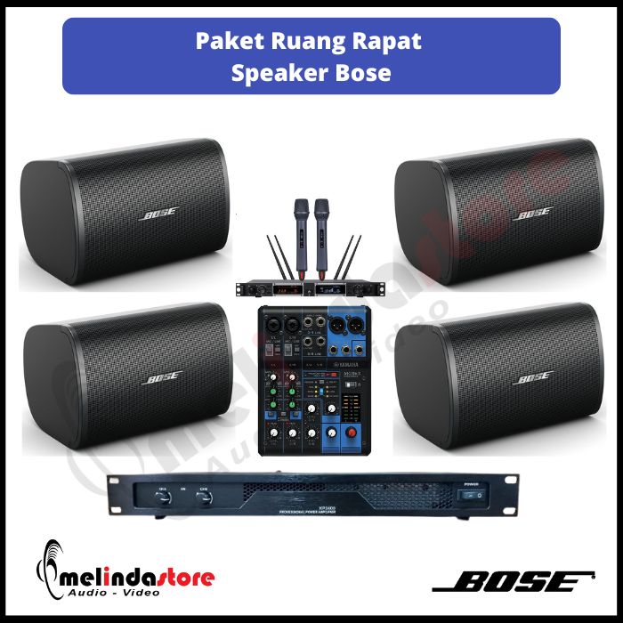 Paket Sound System Ruang Rapat Speaker Bose DM6SE | 4 Speaker Paket Sound System Ruang Rapat Speaker Bose DM6SE | 4 Speaker